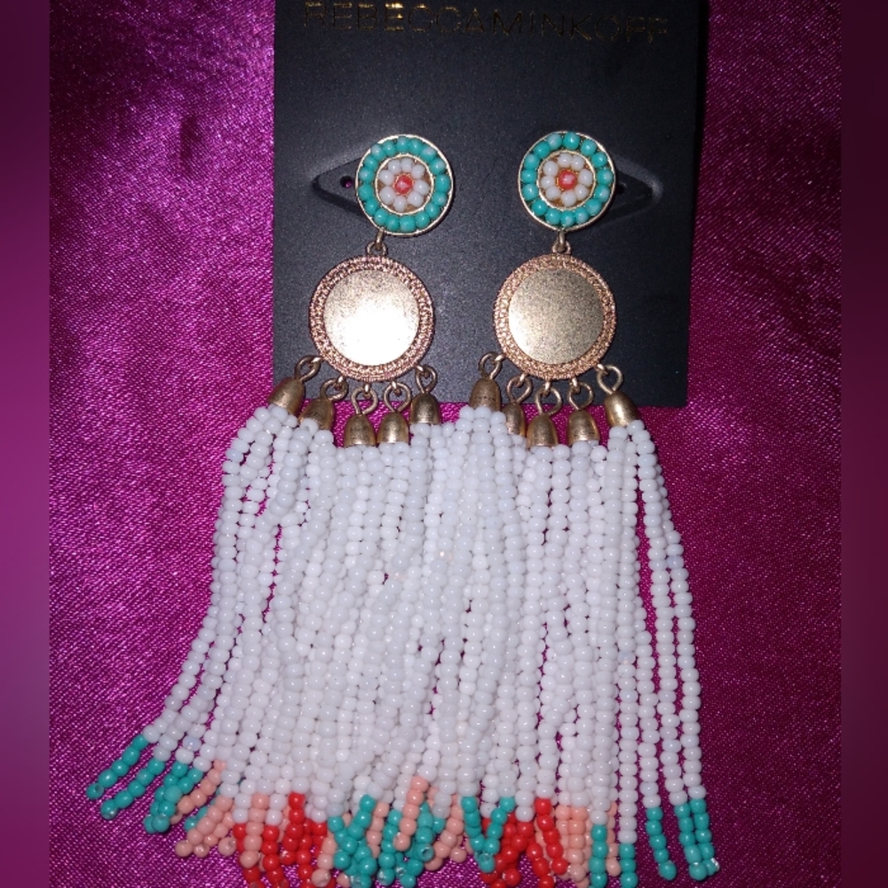 Rebecca Minkoff Sead Bead Earrings